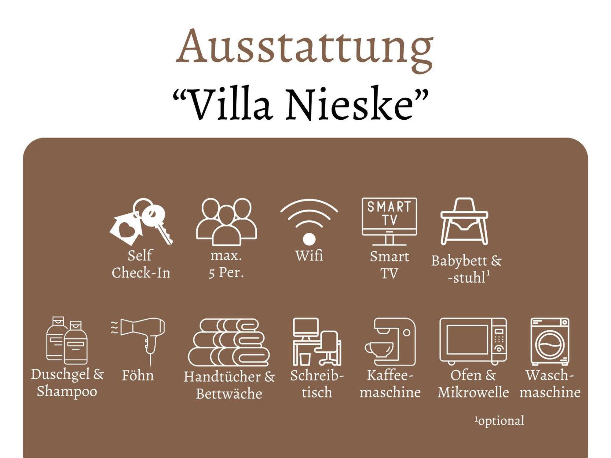 Ferienwohnung Villa Nieske - Jugendstil Denkmal, Free Wlan & Parken, Self Check-In, Smart-Tv Herzberg  エクステリア 写真